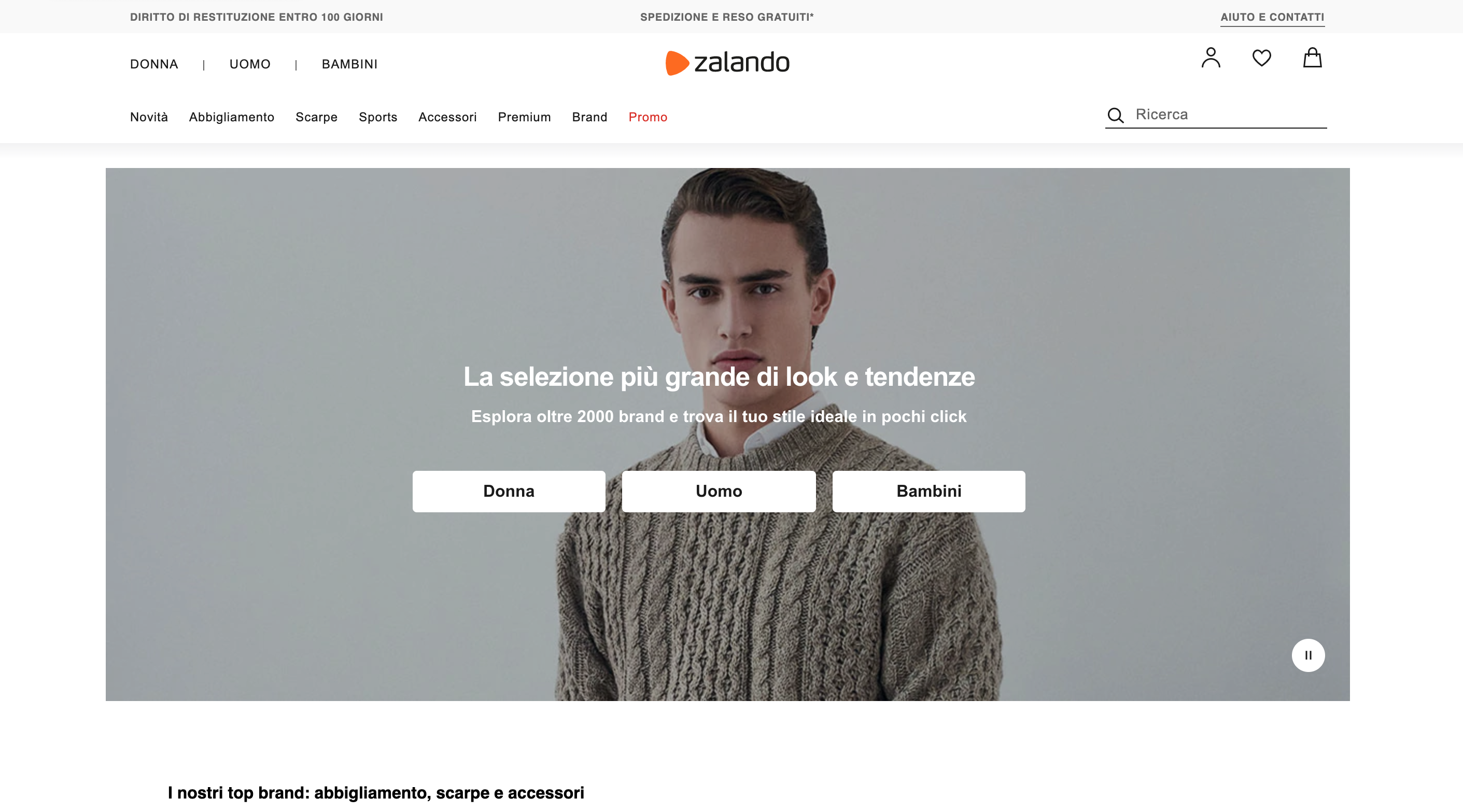 zalando abbigliamento uomo e donna