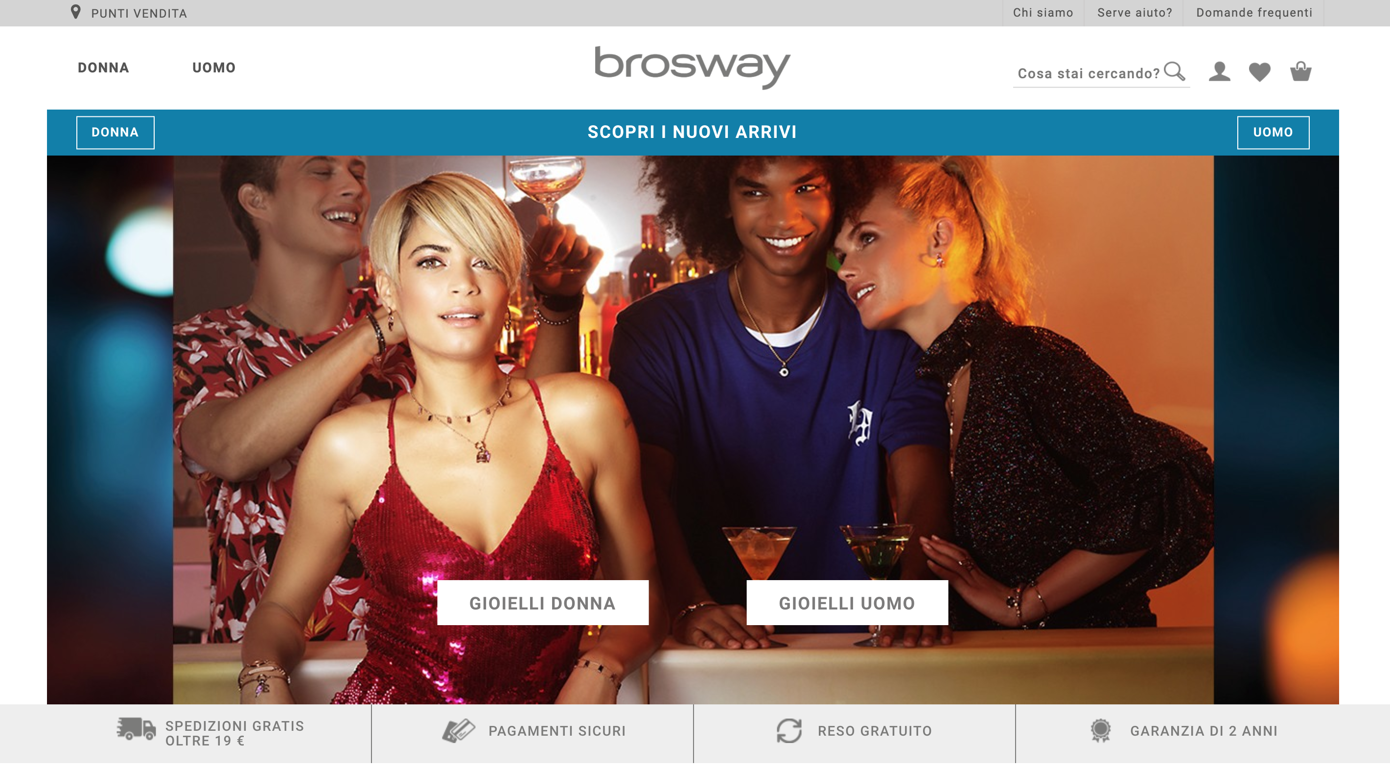Brosway sito gioielli online
