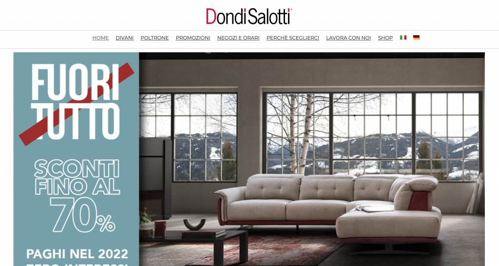Dondi Salotti divani online