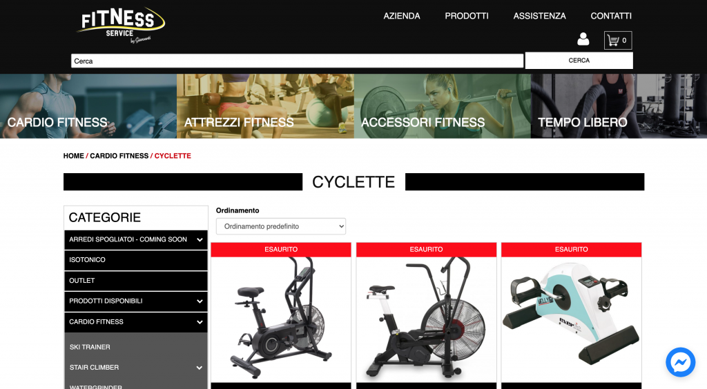 Cyclette Fitness Service