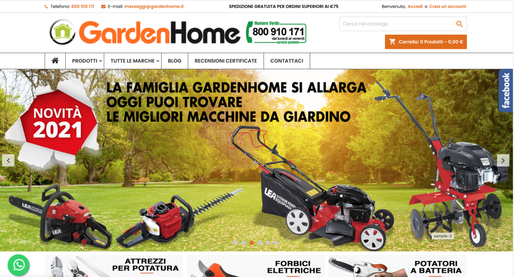 GardenHome attrezzi per giardino online